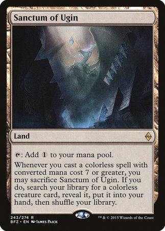 Sanctum of Ugin [Battle for Zendikar] | Fandemonia Ltd