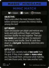 Mimic Match (Magic Minigame) [Commander Legends: Battle for Baldur's Gate Minigame] | Fandemonia Ltd