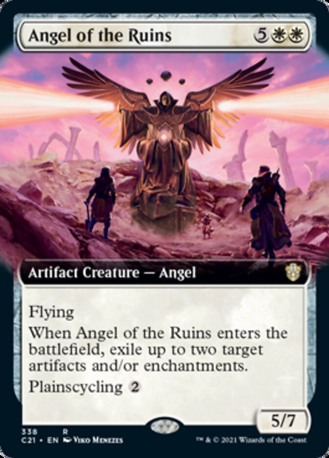 Angel of the Ruins (Extended) [Commander 2021] | Fandemonia Ltd