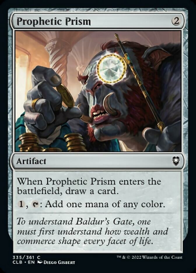 Prophetic Prism [Commander Legends: Battle for Baldur's Gate] | Fandemonia Ltd