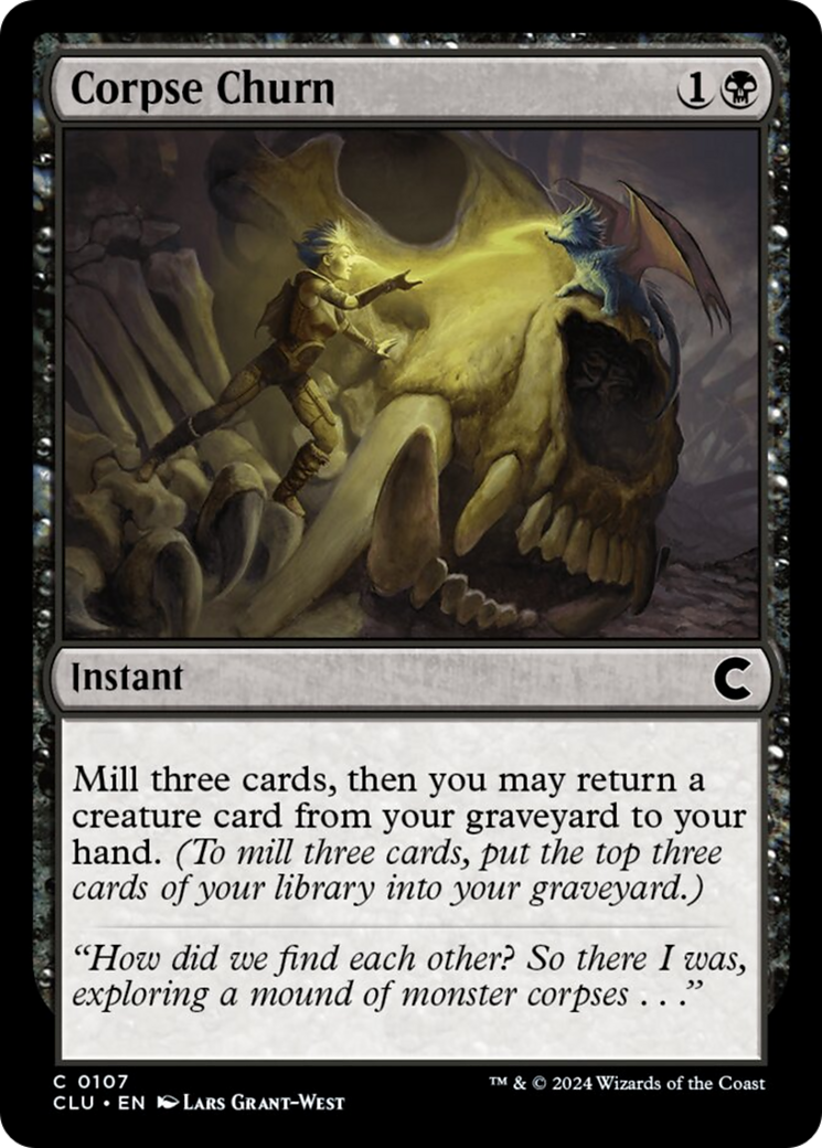 Corpse Churn [Ravnica: Clue Edition] | Fandemonia Ltd