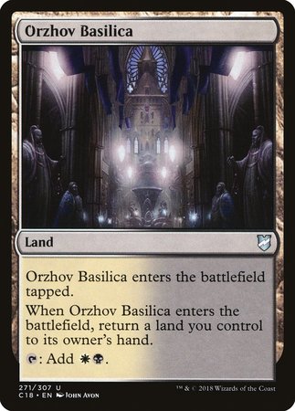 Orzhov Basilica [Commander 2018] | Fandemonia Ltd