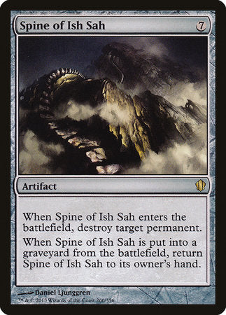 Spine of Ish Sah [Commander 2013] | Fandemonia Ltd