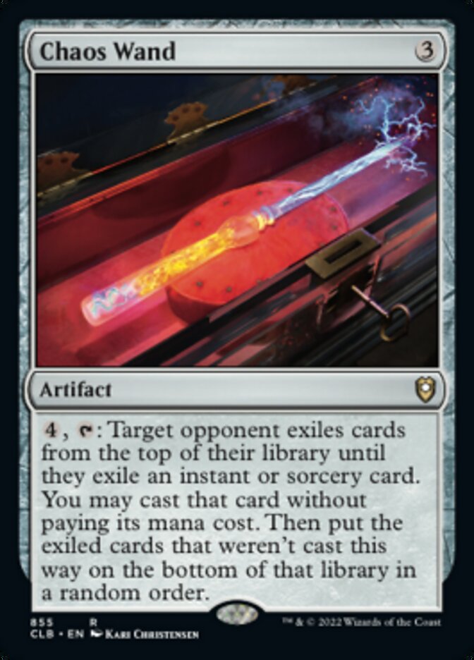 Chaos Wand [Commander Legends: Battle for Baldur's Gate] | Fandemonia Ltd
