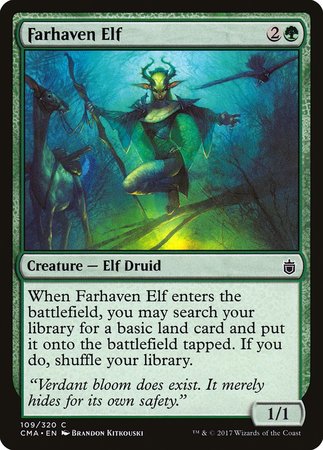 Farhaven Elf [Commander Anthology] | Fandemonia Ltd