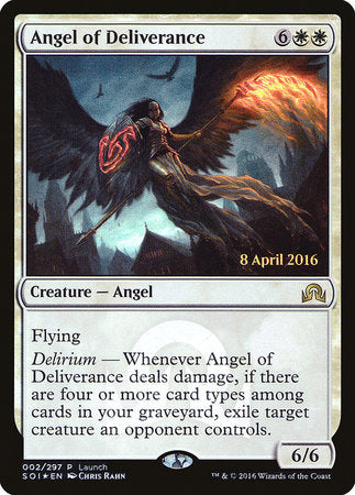 Angel of Deliverance [Shadows over Innistrad Promos] | Fandemonia Ltd