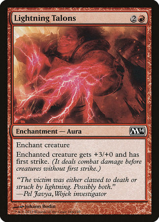 Lightning Talons [Magic 2014] | Fandemonia Ltd