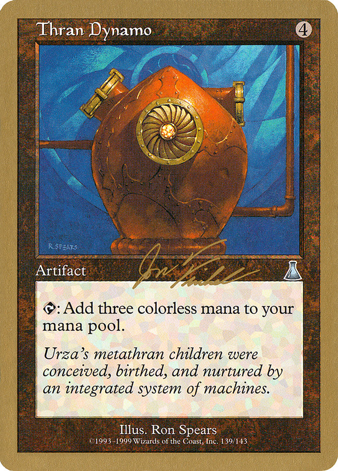 Thran Dynamo (Jon Finkel) [World Championship Decks 2000] | Fandemonia Ltd