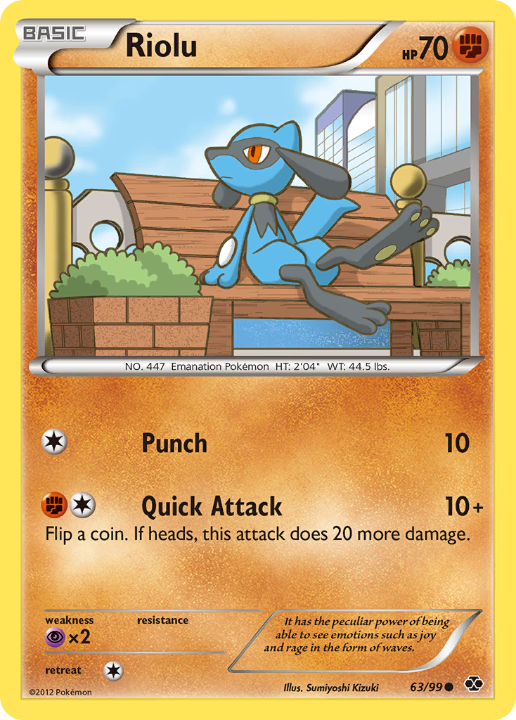 Riolu (63/99) [Black & White: Next Destinies] | Fandemonia Ltd