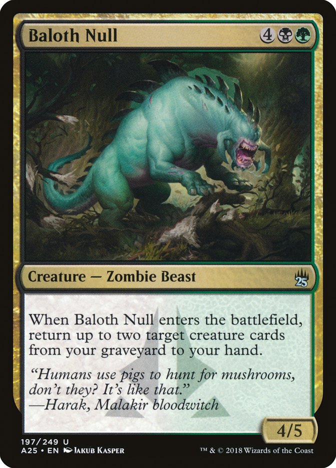 Baloth Null [Masters 25] | Fandemonia Ltd