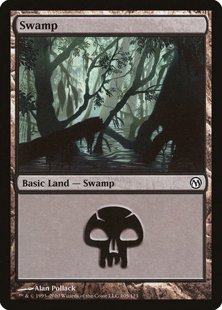 Swamp (105) [Duels of the Planeswalkers] | Fandemonia Ltd