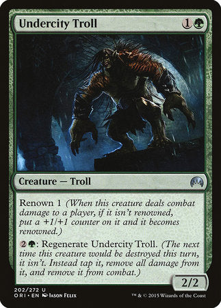 Undercity Troll [Magic Origins] | Fandemonia Ltd