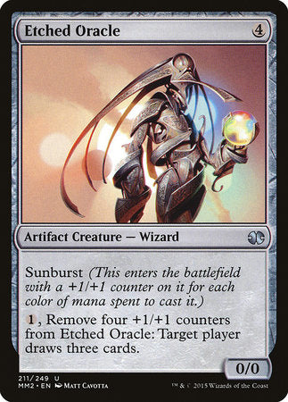 Etched Oracle [Modern Masters 2015] | Fandemonia Ltd