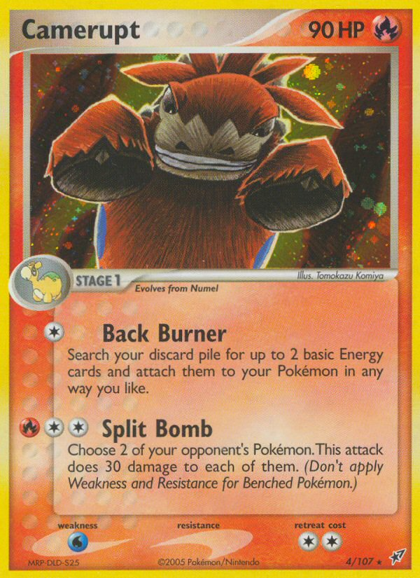 Camerupt (4/107) [EX: Deoxys] | Fandemonia Ltd