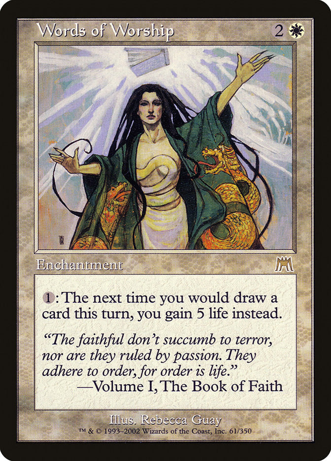 Words of Worship [Onslaught] | Fandemonia Ltd