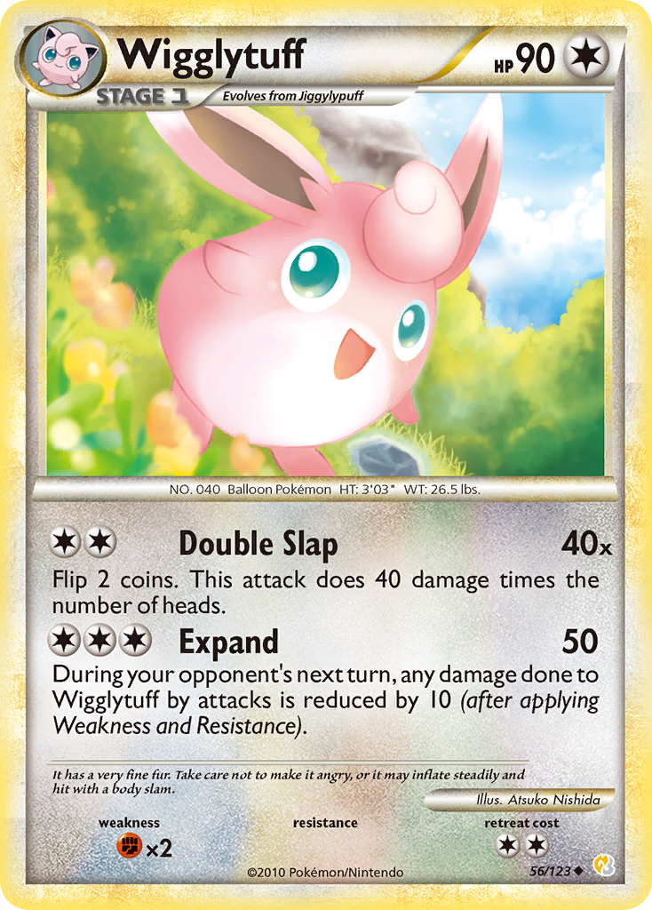 Wigglytuff (56/123) [HeartGold & SoulSilver: Base Set] | Fandemonia Ltd