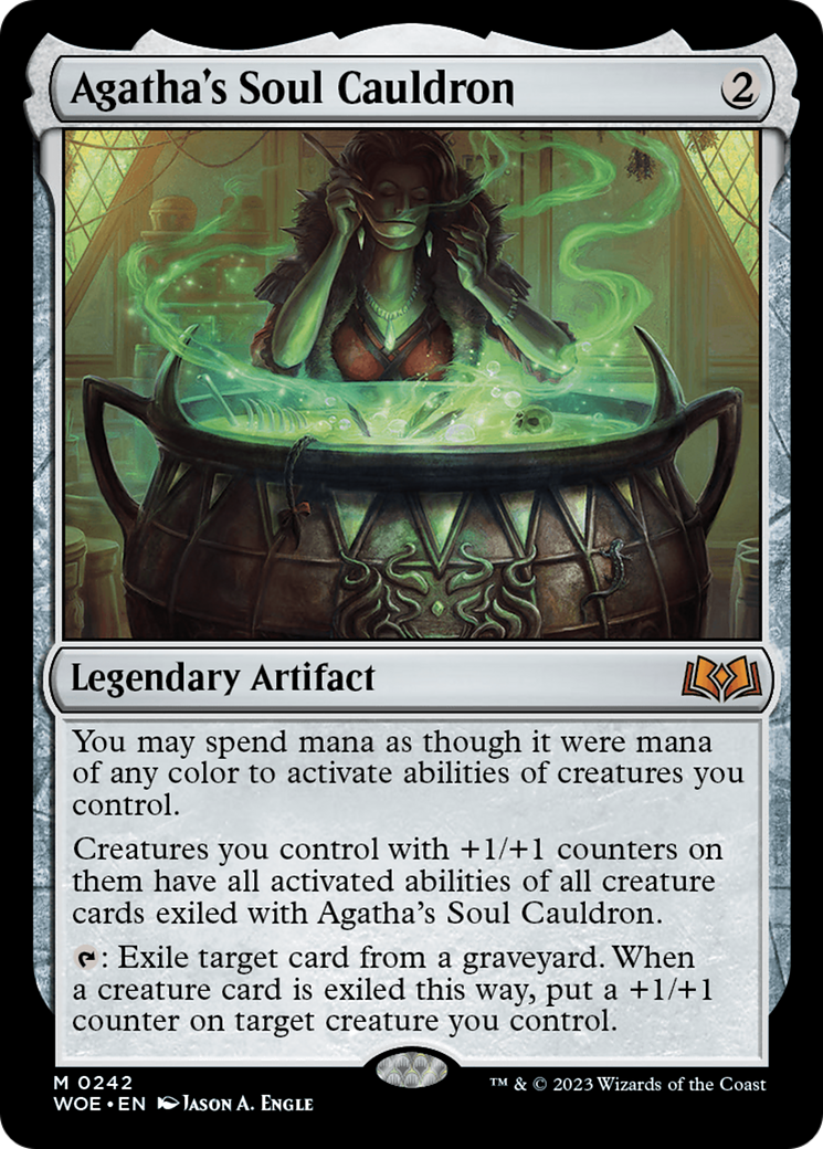 Agatha's Soul Cauldron [Wilds of Eldraine] | Fandemonia Ltd