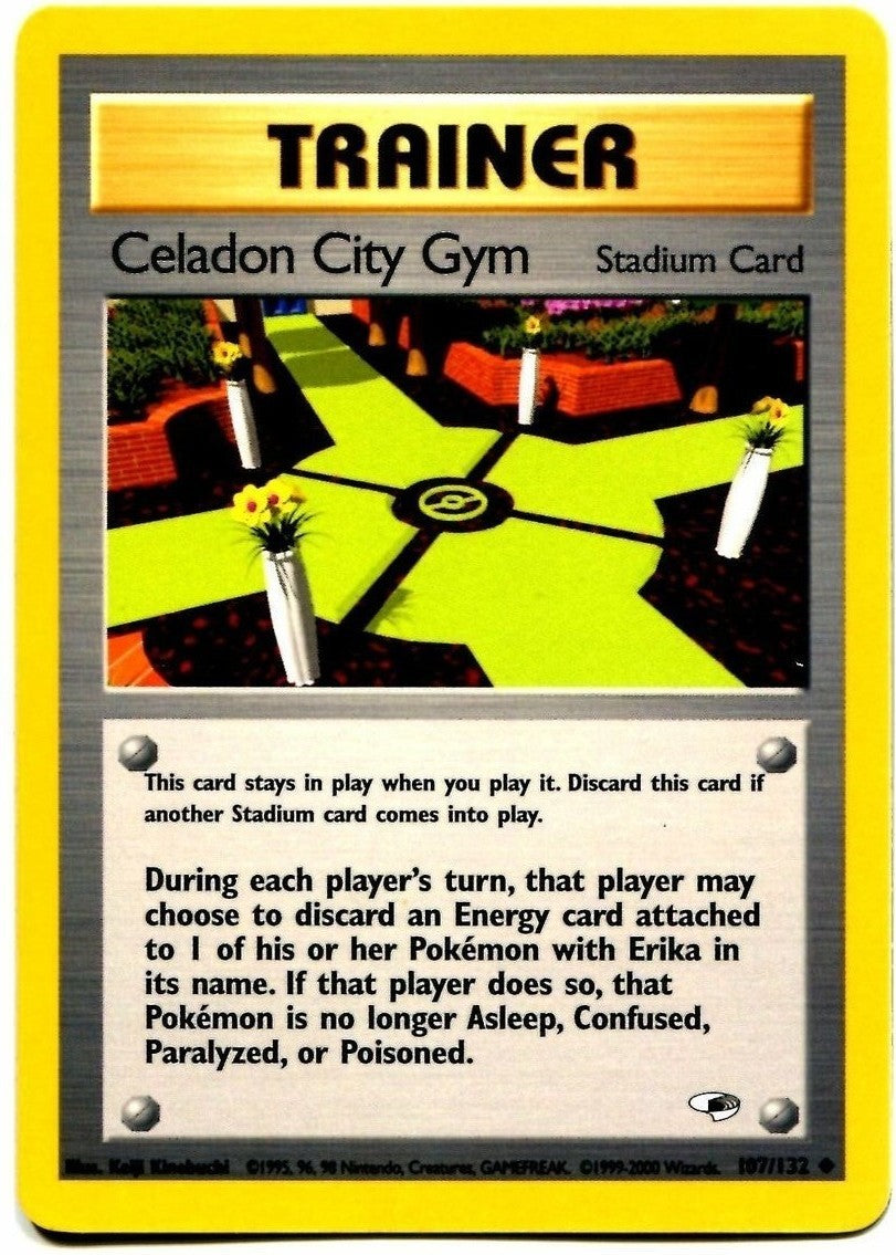 Celadon City Gym (107/132) [Gym Heroes Unlimited] | Fandemonia Ltd