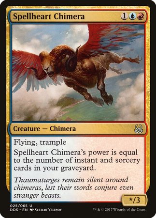 Spellheart Chimera [Duel Decks: Mind vs. Might] | Fandemonia Ltd