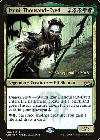 Izoni, Thousand-Eyed [Guilds of Ravnica Promos] | Fandemonia Ltd