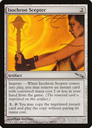 Isochron Scepter [Mirrodin] | Fandemonia Ltd