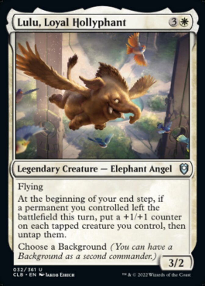 Lulu, Loyal Hollyphant [Commander Legends: Battle for Baldur's Gate] | Fandemonia Ltd
