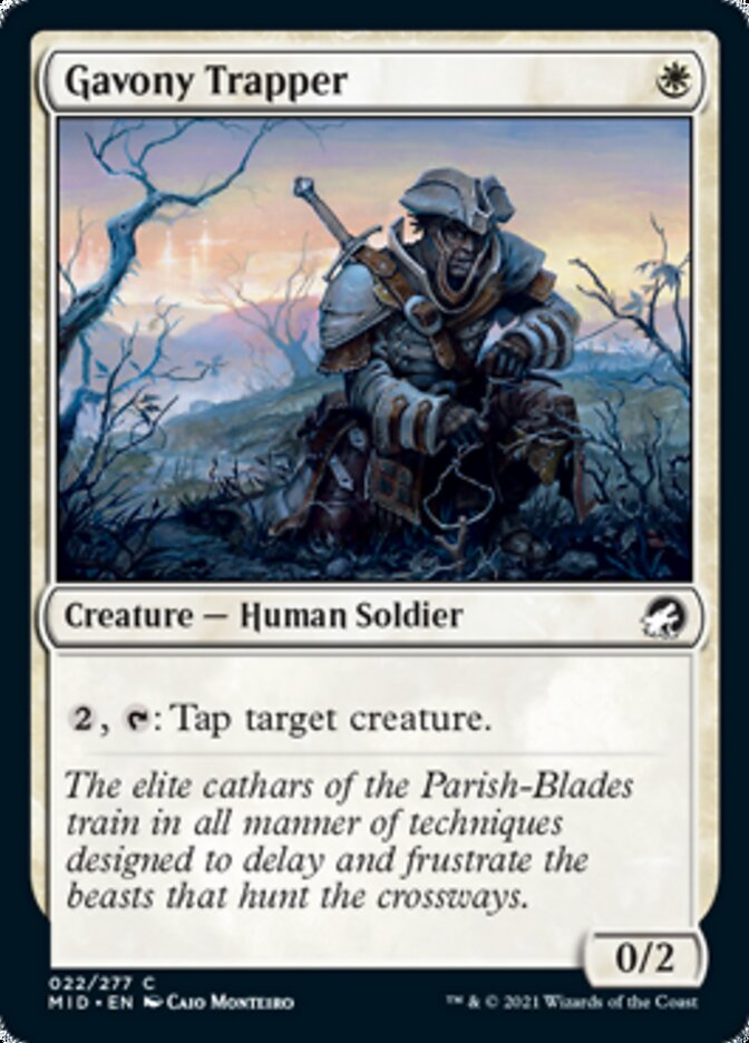 Gavony Trapper [Innistrad: Midnight Hunt] | Fandemonia Ltd