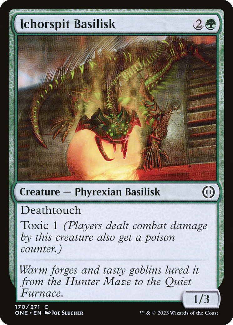 Ichorspit Basilisk [Phyrexia: All Will Be One] | Fandemonia Ltd