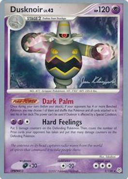 Dusknoir LV.42 (2/130) (Psychic Lock - Jason Klaczynski) [World Championships 2008] | Fandemonia Ltd