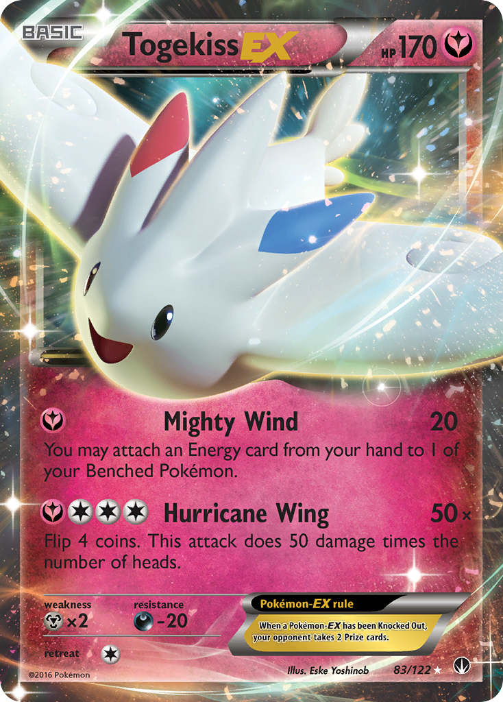 Togekiss EX (83/122) [XY: BREAKpoint] | Fandemonia Ltd