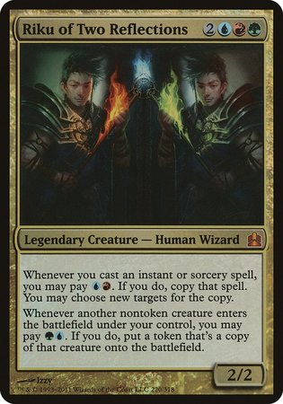 Riku of Two Reflections (Oversized) [Commander 2011 Oversized] | Fandemonia Ltd