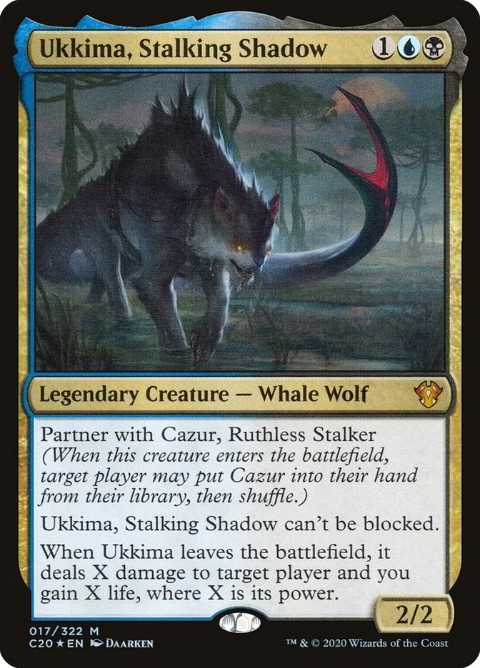 Ukkima, Stalking Shadow [Commander 2020] | Fandemonia Ltd