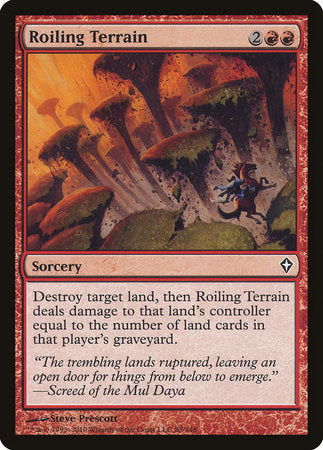 Roiling Terrain [Worldwake] | Fandemonia Ltd