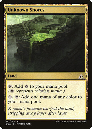 Unknown Shores [Oath of the Gatewatch] | Fandemonia Ltd