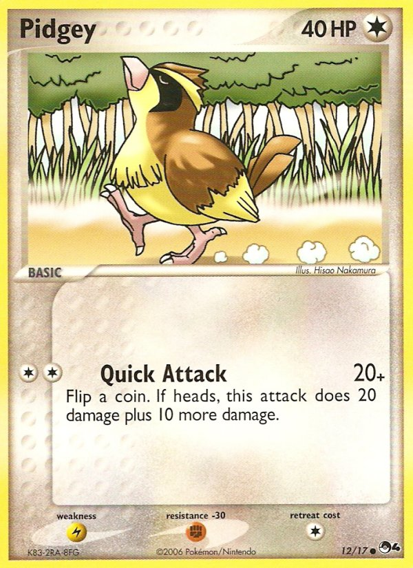 Pidgey (12/17) [POP Series 4] | Fandemonia Ltd