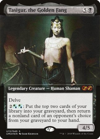 Tasigur, the Golden Fang [Ultimate Box Topper] | Fandemonia Ltd