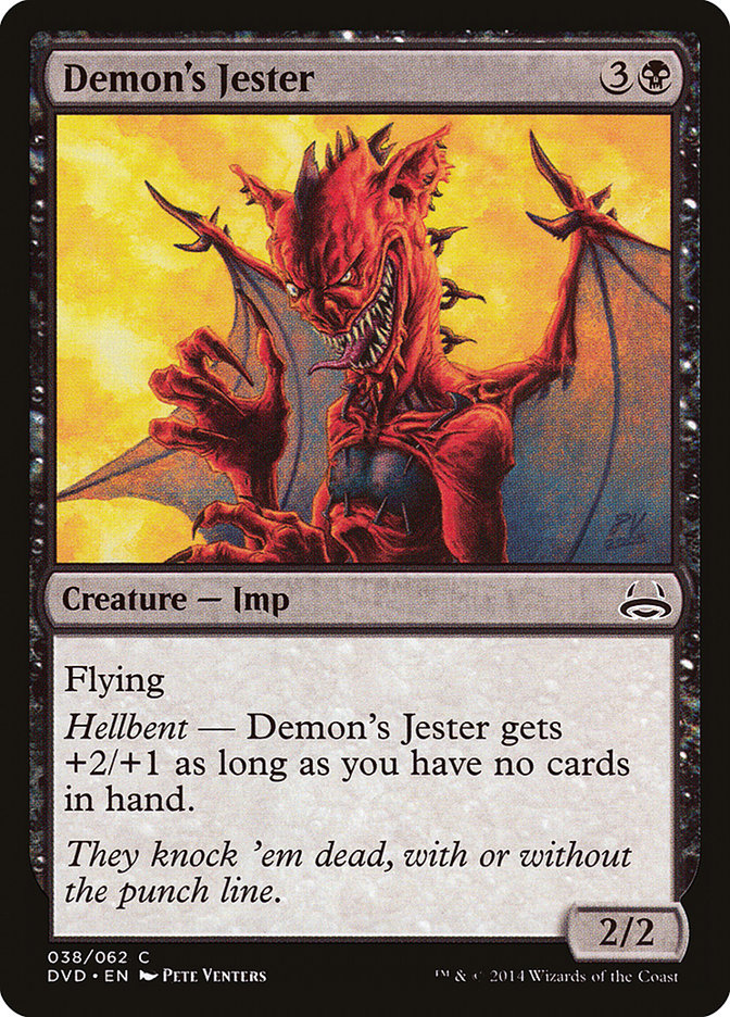 Demon's Jester (Divine vs. Demonic) [Duel Decks Anthology] | Fandemonia Ltd