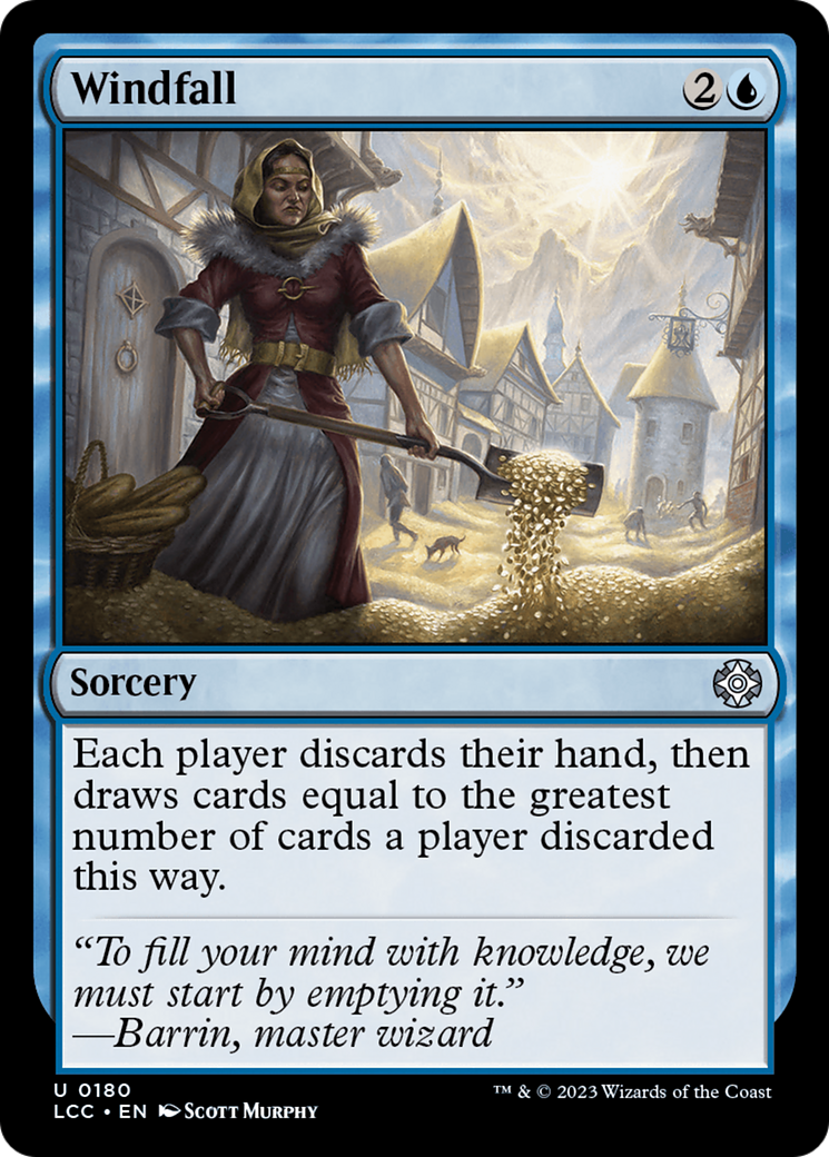 Windfall [The Lost Caverns of Ixalan Commander] | Fandemonia Ltd