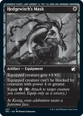 Hedgewitch's Mask [Innistrad: Double Feature] | Fandemonia Ltd