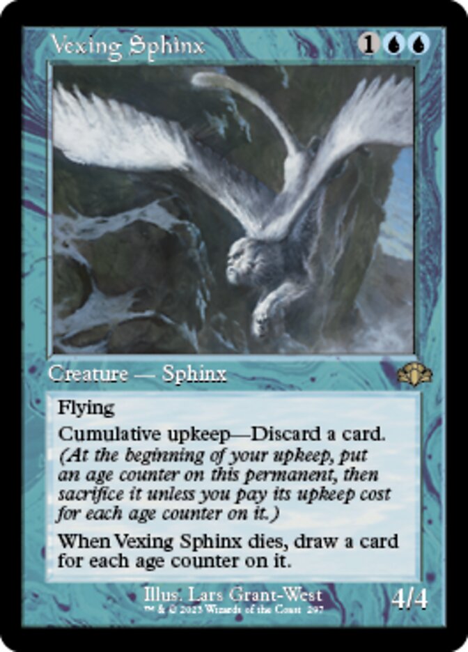 Vexing Sphinx (Retro) [Dominaria Remastered] | Fandemonia Ltd