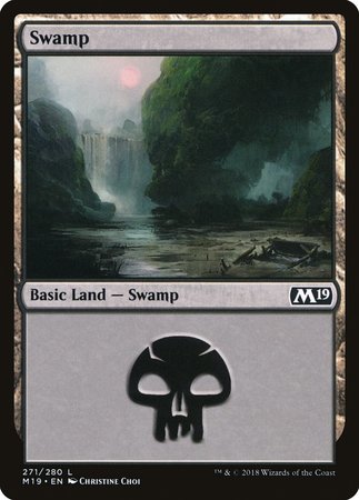 Swamp (271) [Core Set 2019] | Fandemonia Ltd