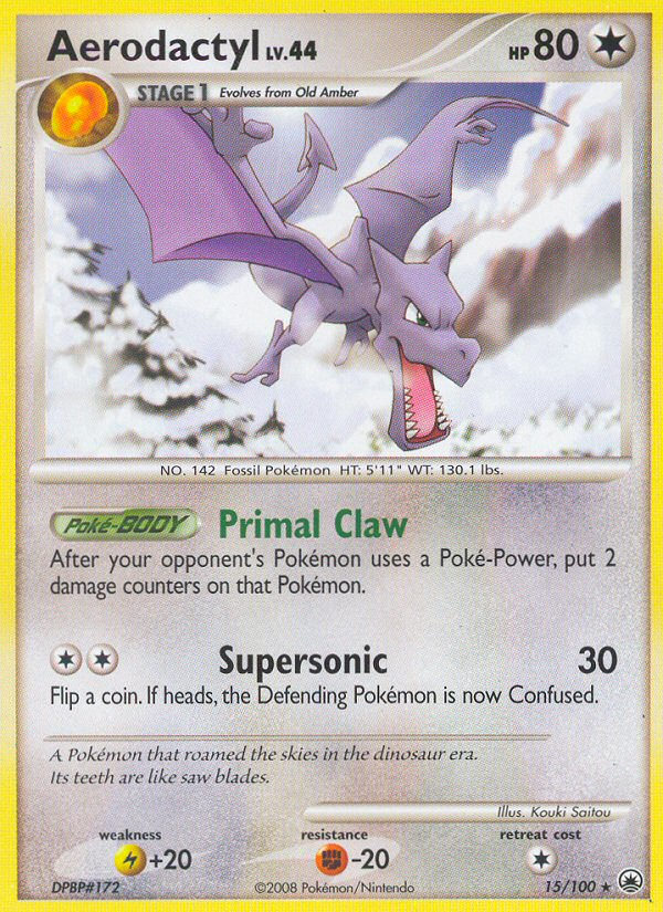 Aerodactyl (15/100) [Diamond & Pearl: Majestic Dawn] | Fandemonia Ltd