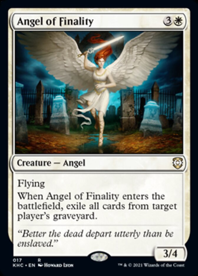 Angel of Finality [Kaldheim Commander] | Fandemonia Ltd