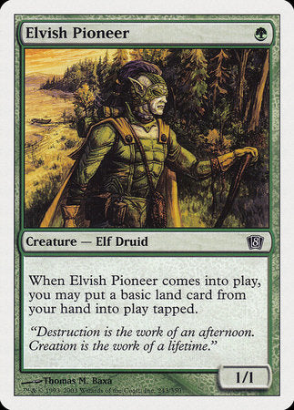 Elvish Pioneer [Eighth Edition] | Fandemonia Ltd