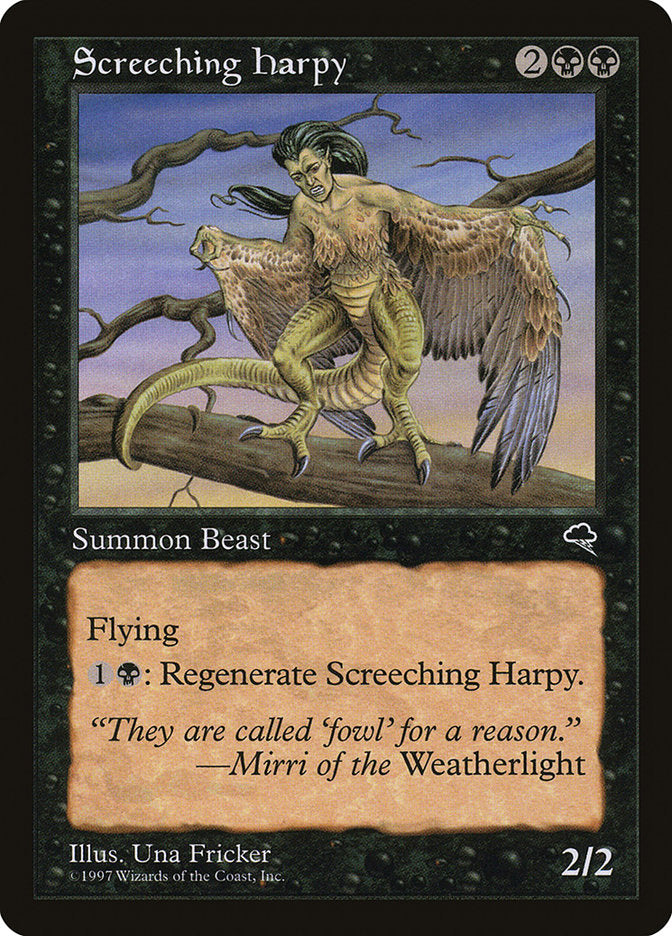 Screeching Harpy [Tempest] | Fandemonia Ltd