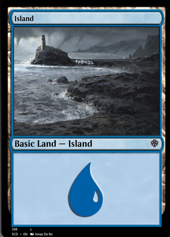 Island (338) [Starter Commander Decks] | Fandemonia Ltd