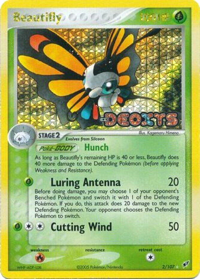 Beautifly (2/107) (Stamped) [EX: Deoxys] | Fandemonia Ltd