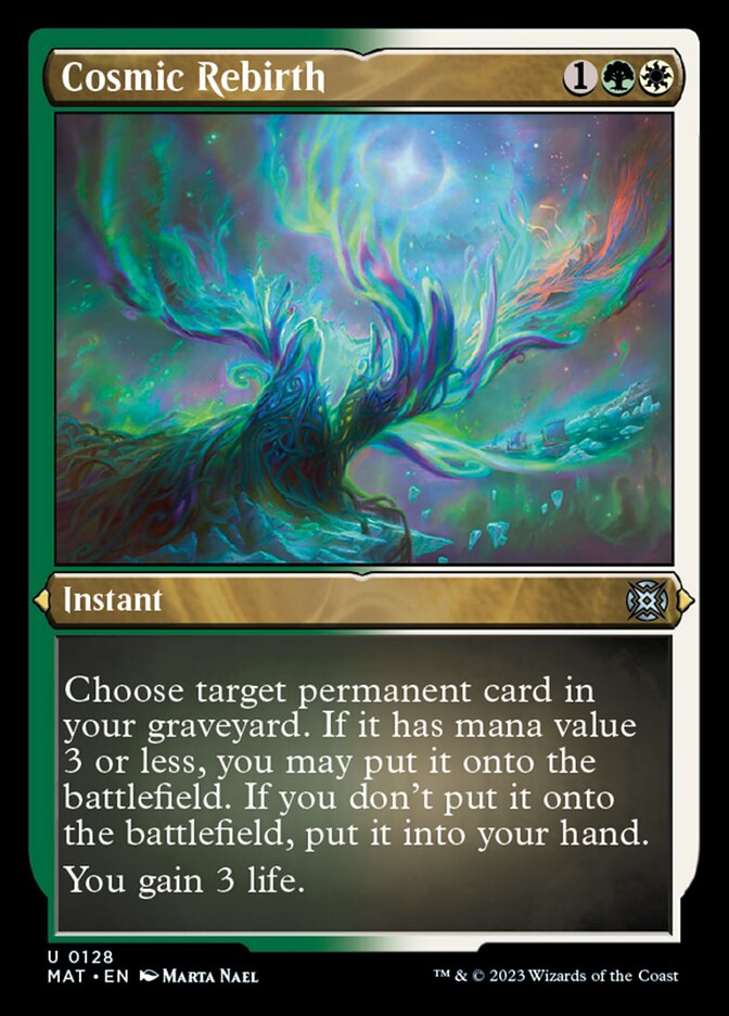 Cosmic Rebirth (Foil Etched) [March of the Machine: The Aftermath] | Fandemonia Ltd