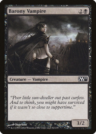 Barony Vampire [Magic 2011] | Fandemonia Ltd