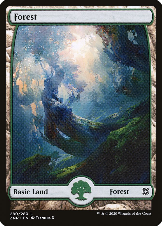 Forest (280) [Zendikar Rising] | Fandemonia Ltd